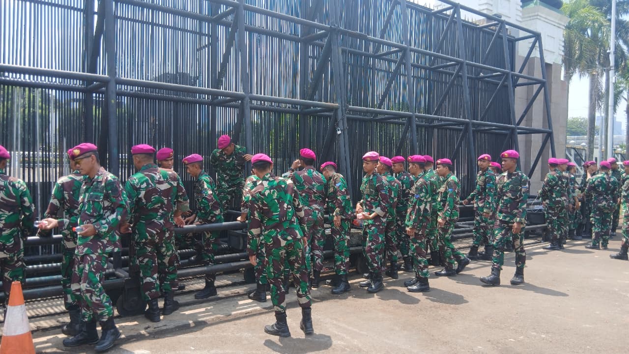 Pasopati Amankan Ibukota, Insert Prajurit ke Titik Rawan Aksi