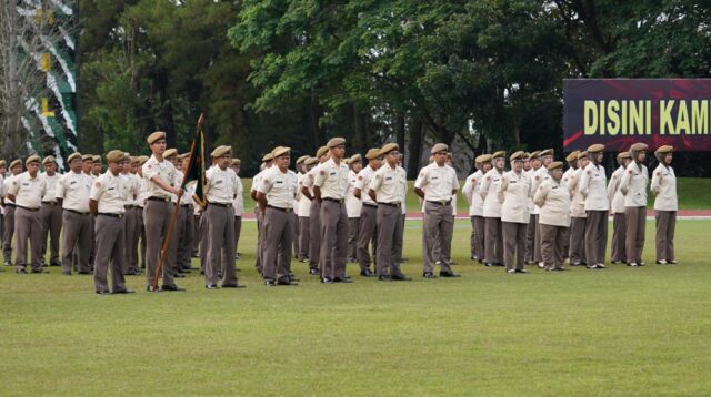 Akmil Mantapkan Nasionalisme dan Modernisasi Pendidikan Lewat Upacara Bendera