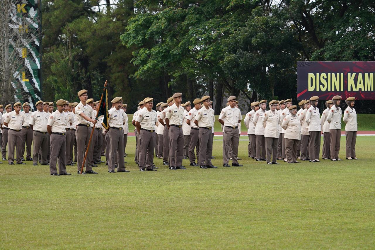 Akmil Mantapkan Nasionalisme dan Modernisasi Pendidikan Lewat Upacara Bendera