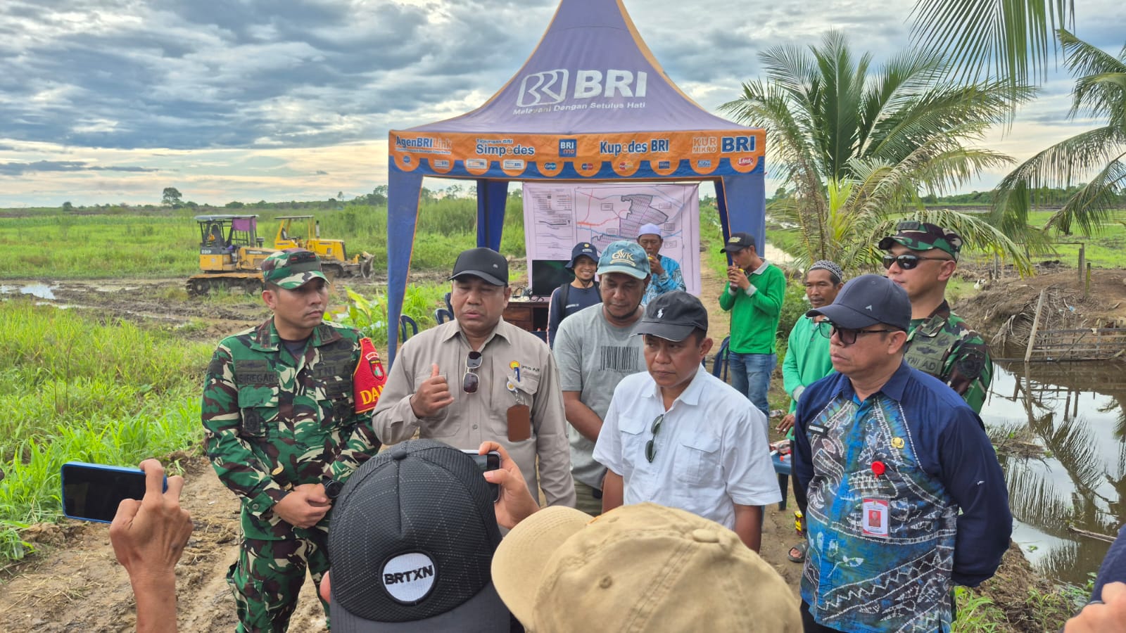 Dukung Ketahanan Pangan Nasional, HST Targetkan 200 Hektar Sawah Baru
