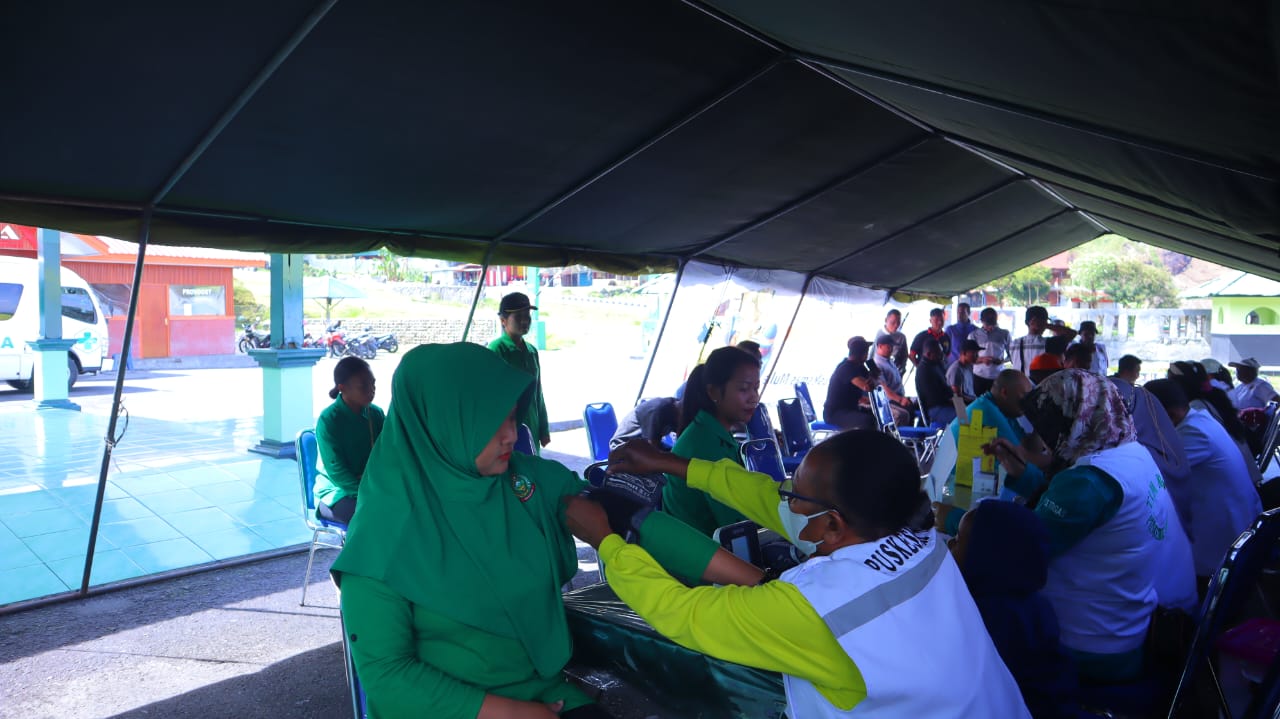 Peduli Dengan Kesehatan Anggota Kodim 1714/PJ Laksanakan Kegiatan CKG