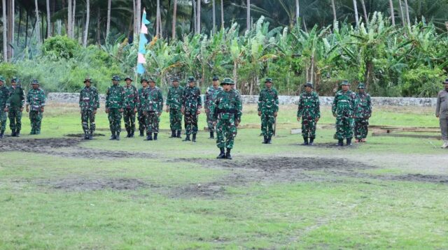 Sambut TMMD ke-126, Kodim 1505/Tidore Gelar Pembersihan dan Gladi UpacaraPembukaan
