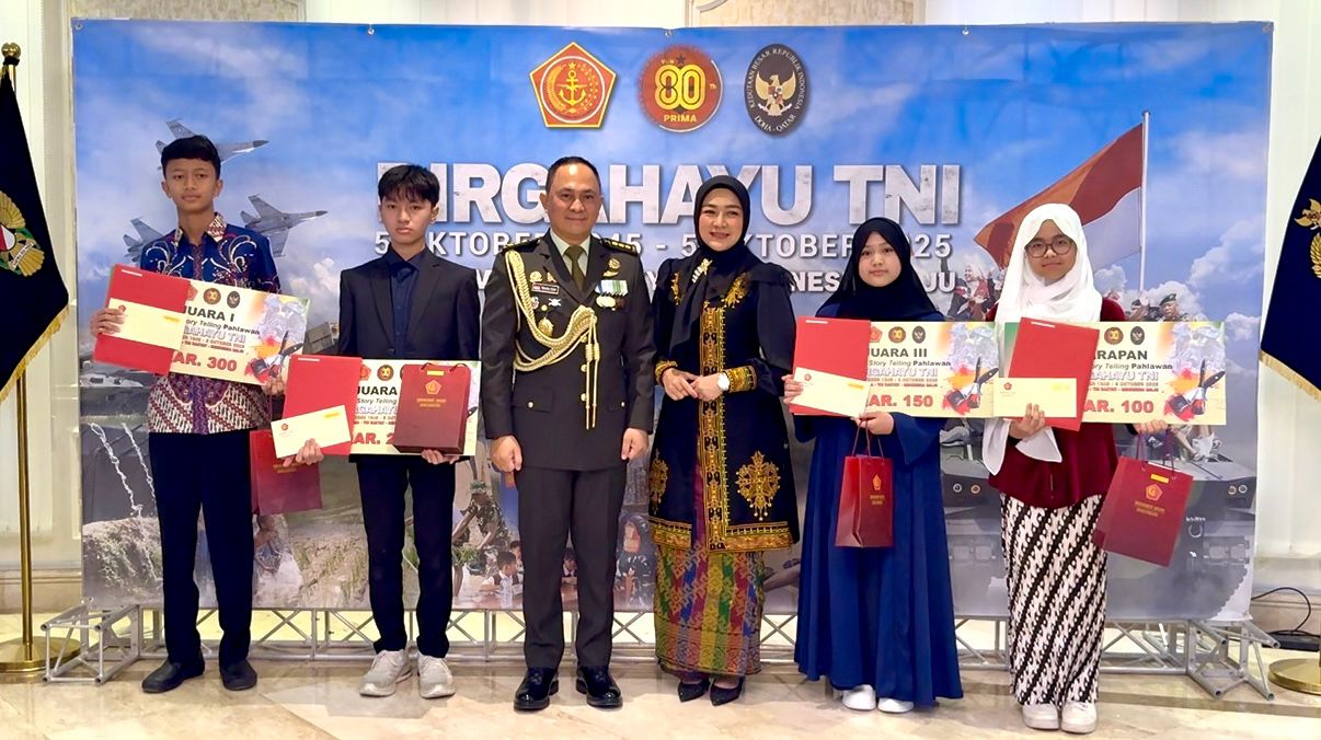 Athan RI Bersama KBRI Doha Rayakan HUT TNI Ke-80