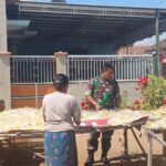 Tingkatkan Keamanan, Koramil Wonoasih Gelar Komsos Di Wilayah Binaan
