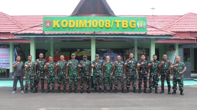 Jelang Sertijab Dandim 1008/Tabalong, Tim Korem 101/Antasari Lakukan Entry Meeting Verifikasi