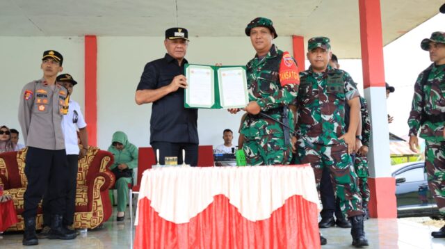 TMMD ke-126 Kodim 1505/Tidore Resmi Dibuka, TNI Siap Wujudkan Pemerataan Pembangunan di Oba Selatan