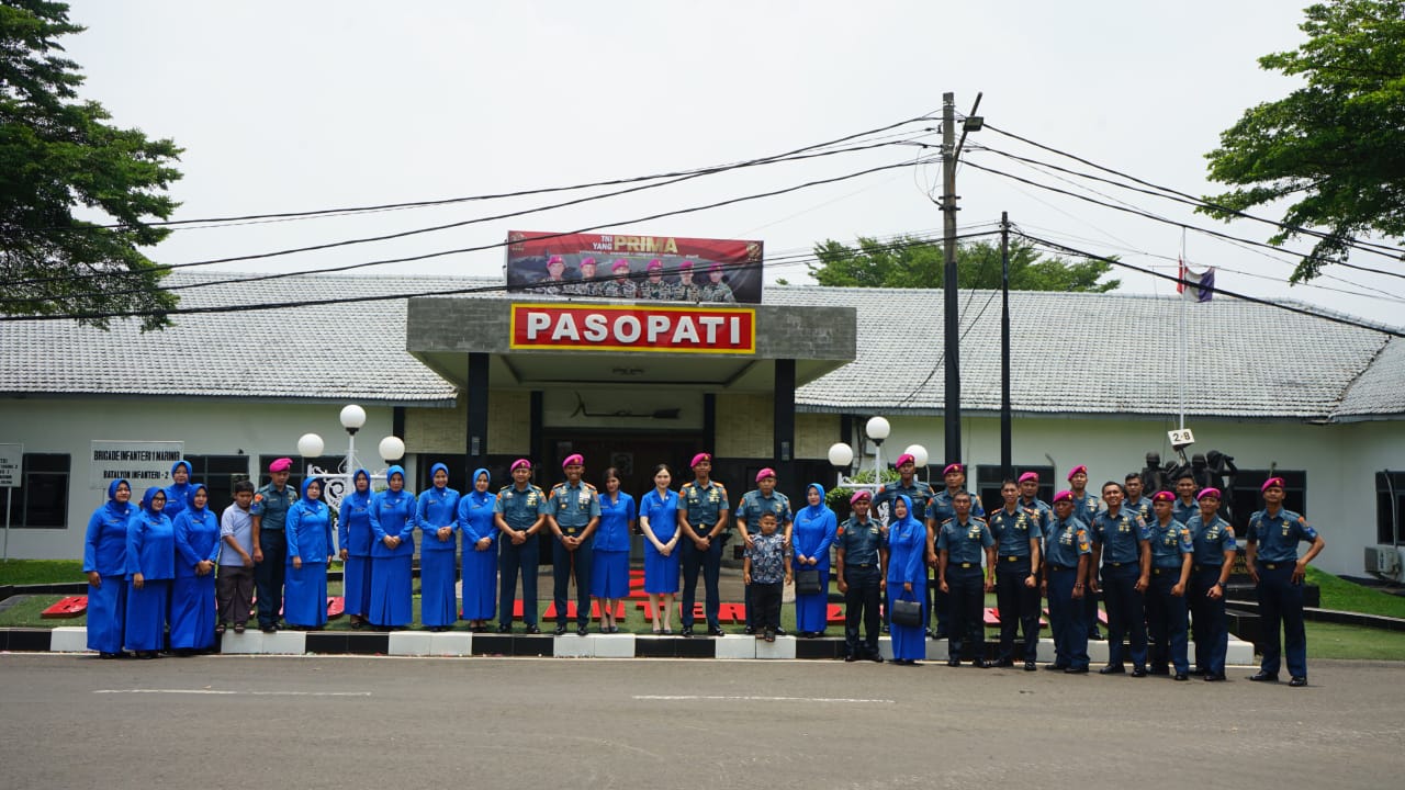 59 Prajurit Yonif 2 Marinir Resmi Naik pangkat Satu Tingkat Lebih Tinggi