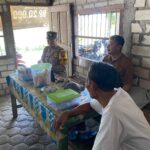 Tatap Muka dengan Warga, Kanit Binmas Polsek Widang Sampaikan Himbauan