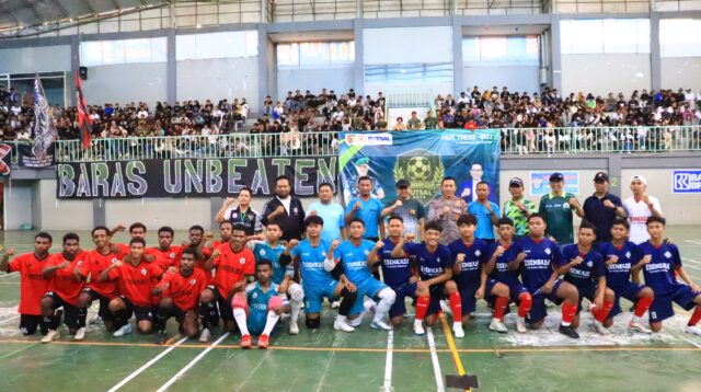 Semarak HUT TNI ke-80, Dandim Probolinggo Dorong Lahirnya Atlet Muda Lewat Kejuaraan Futsal Dandim Cup