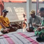 Pendekatan Humanis Babinsa Leces, TNI Perkuat Silaturahmi dan Kamtibmas Desa