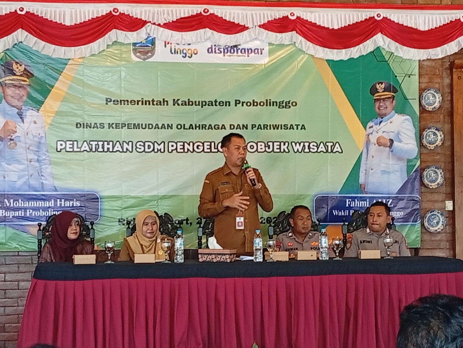 Disporapar Probolinggo Tingkatkan SDM Pengelola Wisata Lewat Pelatihan Layanan dan Keselamatan