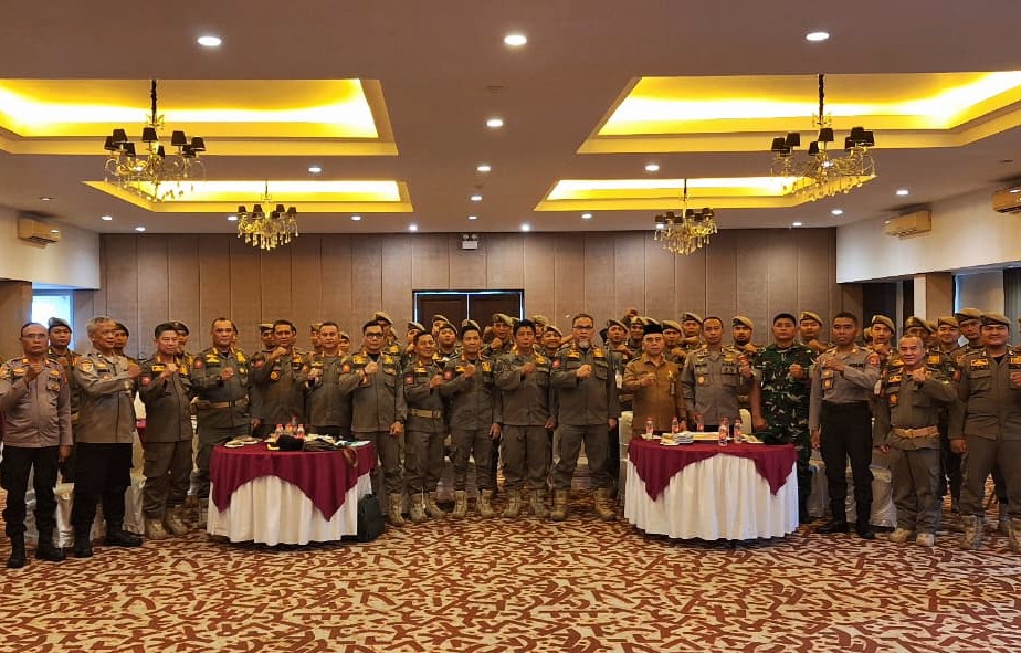 Sinergi Antarinstansi, Pasi Ops Dim 0906/Kkr Hadiri Pembukaan Pelatihan Satpol PP Kukar