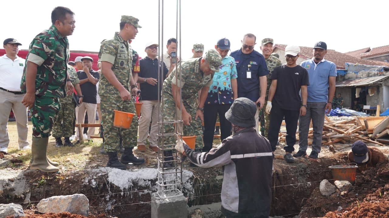 Wapang TNI Tinjau Yonif TP 899/BSG dan Pembangunan Koperasi Merah Putih di Wilayah Kodam Jaya