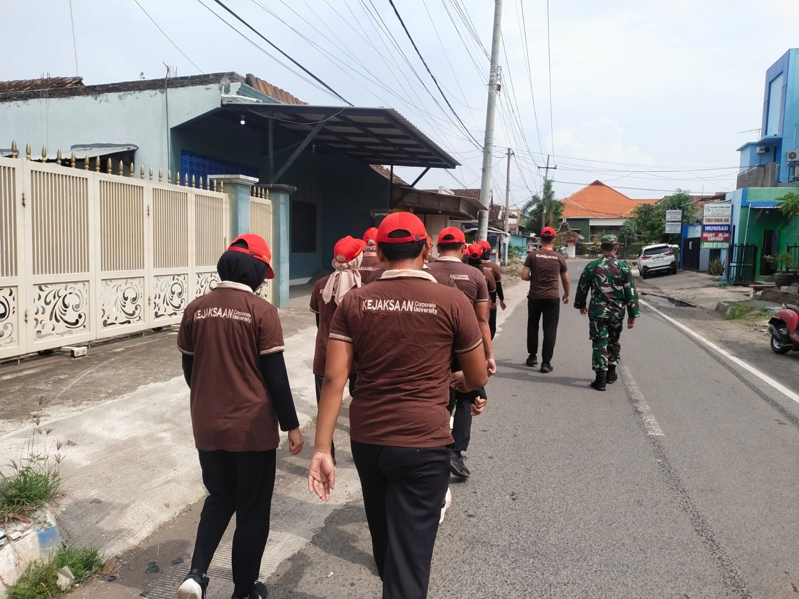 Tertib dan Aman, Latsar CPNS Kejaksaan RI di Probolinggo Dapat Dukungan Penuh Koramil