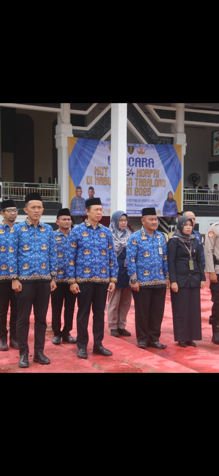 Dandim 1008/Tabalong Dorong ASN Berintegritas pada Upacara HUT KORPRI dan Penyerahan SK P3K