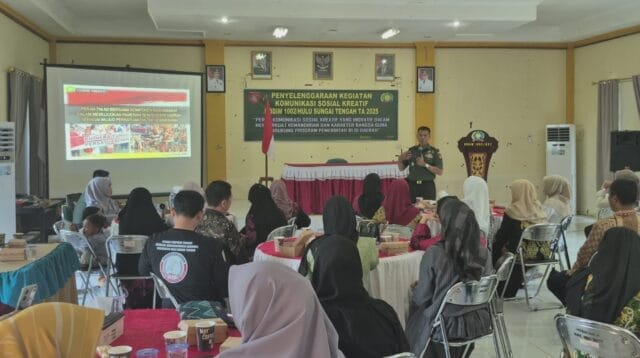 Komsos Kreatif Kodim 1002/HST Dorong Penguatan Karakter Bangsa dan Dukungan Program Pemerintah