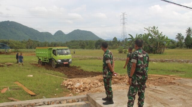 Dandim 1008/Tabalong Tinjau Lokasi Koperasi Desa Merah Putih di Kecamatan Jaro