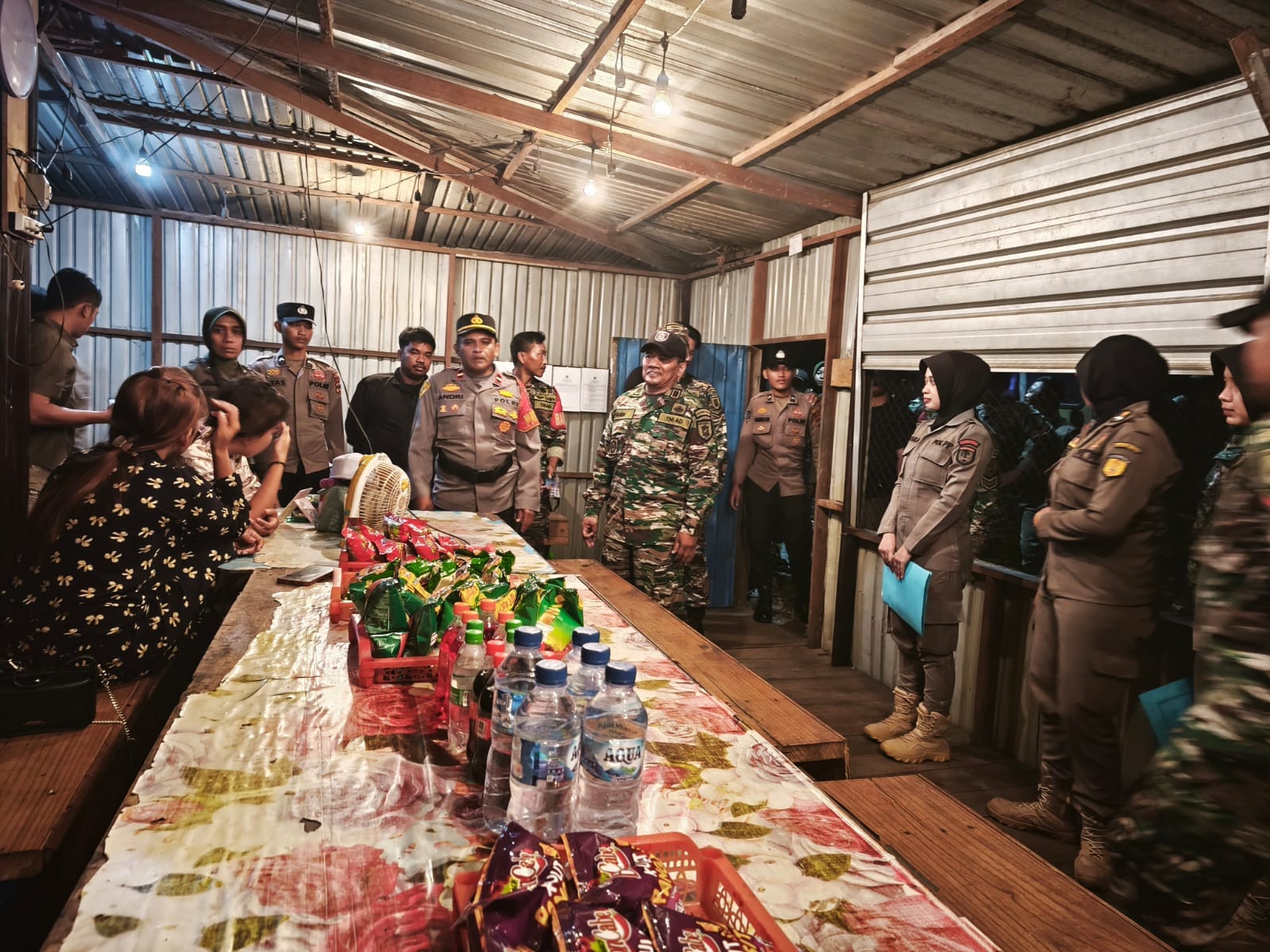 TNI-Polri dan Satpol PP Turun ke Lapangan Pastikan Situasi HST Aman dan Terkendali