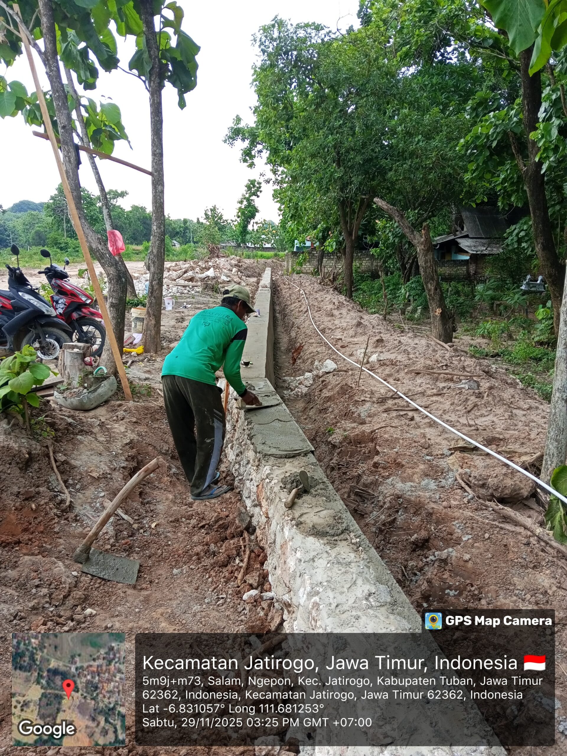 Kades Ngepon Ali Mansur Buktikan Integritas Lewat Pembangunan TPJ yang Jujur dan Terbuka