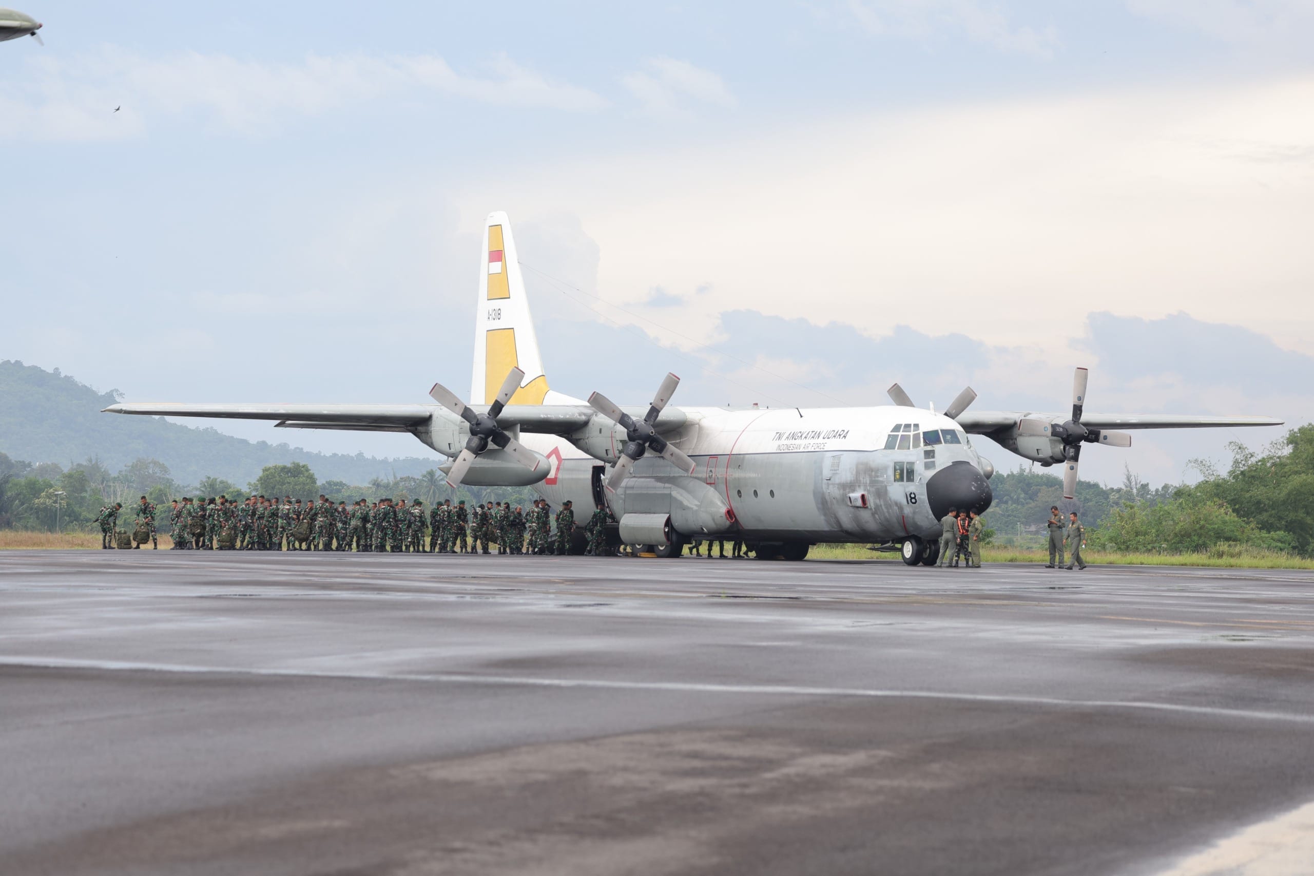 Yonif 501 Kostrad Tiba di Babel, Siap Mantapkan Latihan Terintegrasi Kogab TNI