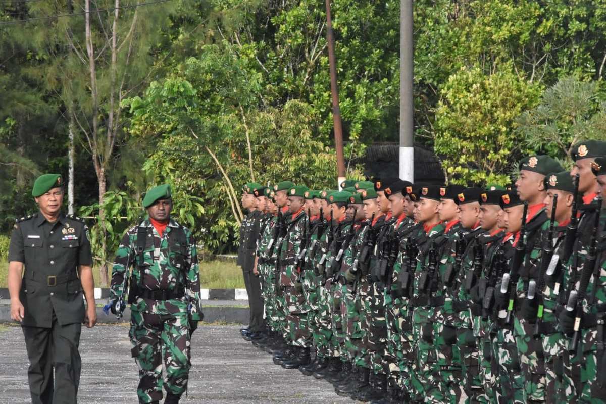Peringati Hari Juang Ke-80 TNI AD, Kasdim 1710/Mimika Bacakan Amanat Kasad