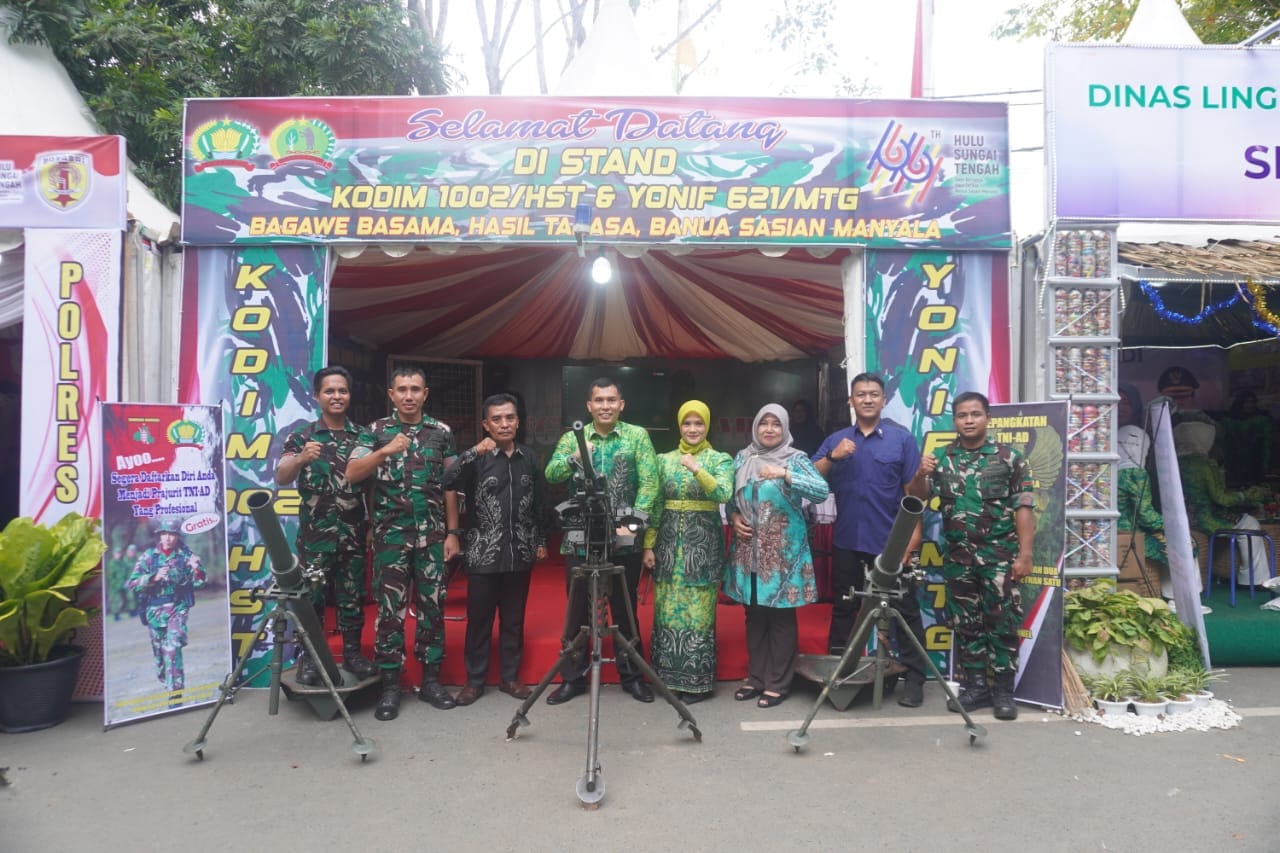 Dandim 1002/HST Hadiri Hari Jadi HST ke-66, Wujud Dukungan TNI untuk Daerah