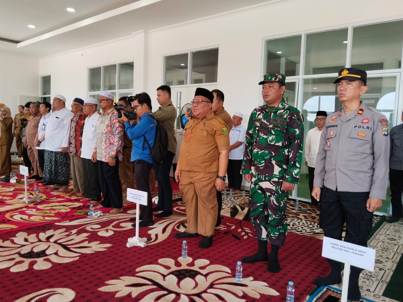 Peresmian RSUD Kelua, Babinsa Tegaskan Komitmen Dukung Pelayanan Kesehatan