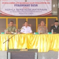 Pelantikan dan Pengambilan Sumpah Perangkat Desa Kedungharjo dan Desa Tegalrejo