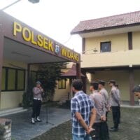 Pesan Disiplin Oleh Propam Saat Pelaksanaan Apel Pagi