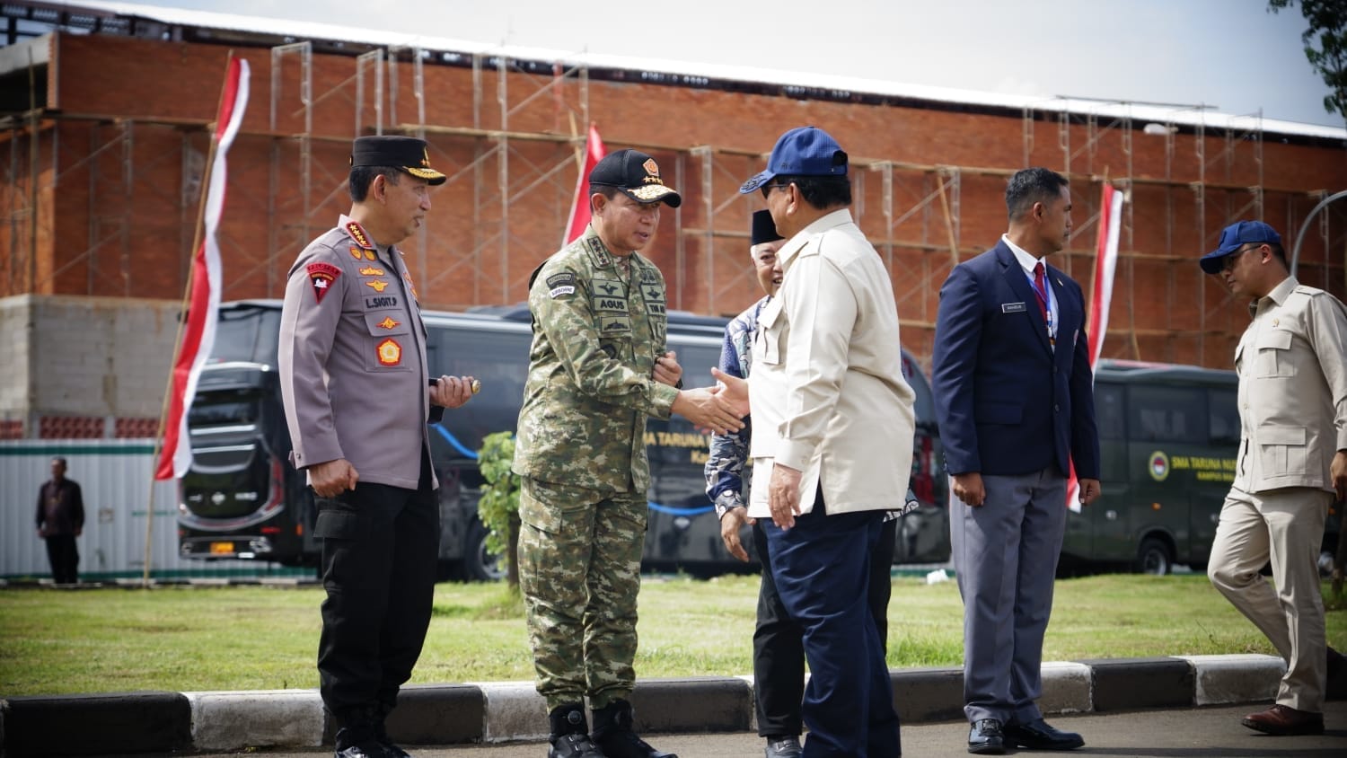 Panglima TNI Dampingi Presiden RI Resmikan SMA Taruna Nusantara Kampus Malang