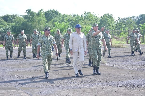 Wamenhan RI Tinjau Kesiapan Pembangunan Infrastruktur Strategis TNI AU di Lanud Sultan Hasanuddin