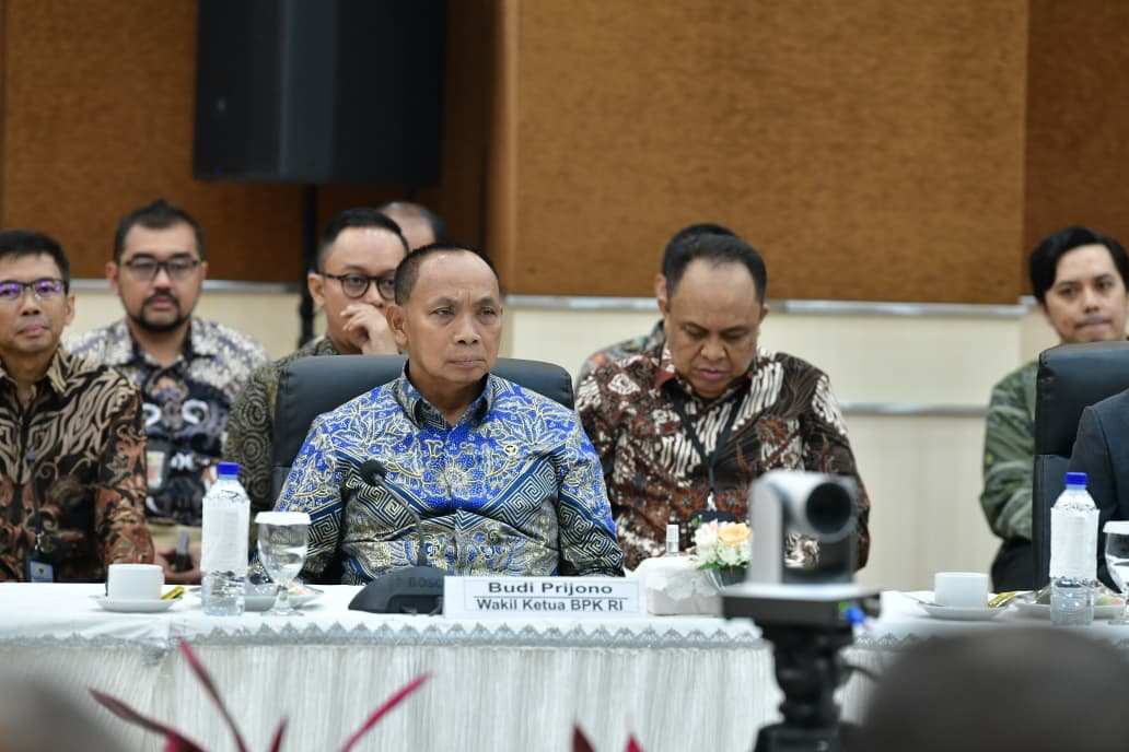 Panglima TNI Dampingi Menhan RI Hadiri Entry Meeting Pemeriksaan Keuangan di BPK RI
