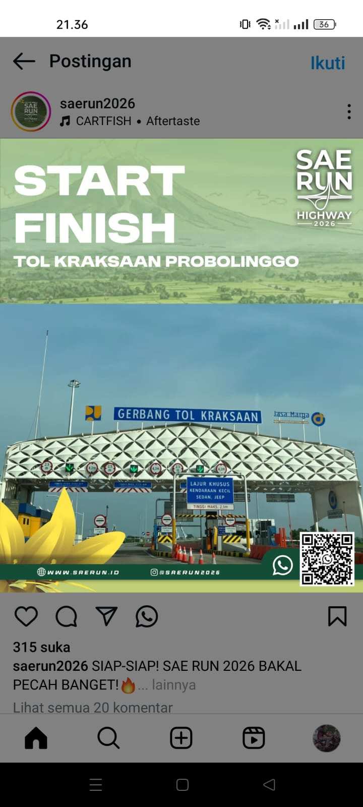 SAE Run Highway 2026 Dikritik, Dinilai Kurang Empati Saat Warga Probolinggo Masih Dilanda Banjir