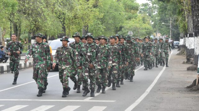 Hadapi Tugas Teritorial yang Kompleks, Kodim 1002/HST Uji Fisik Prajurit Lewat PSJM