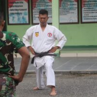 Asah Kemampuan Bela Diri, Kodim 1008/Tabalong Gelar Latihan Karate