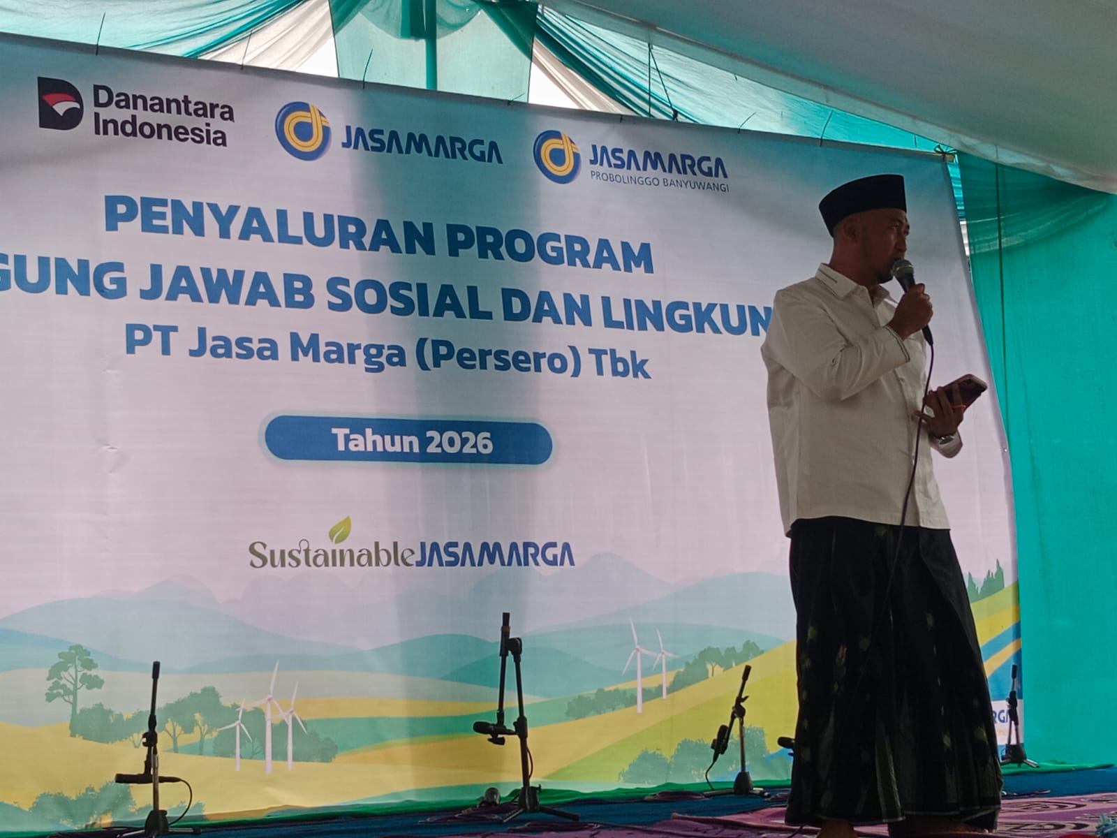 Serma Ismail Hadiri Peresmian TJSL Green House Cahaya Cendekia Farm di Desa Glagah Pakuniran