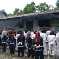 Pesan Kamtibmas Kapolsek Widang Saat UKT Perguruan Silat