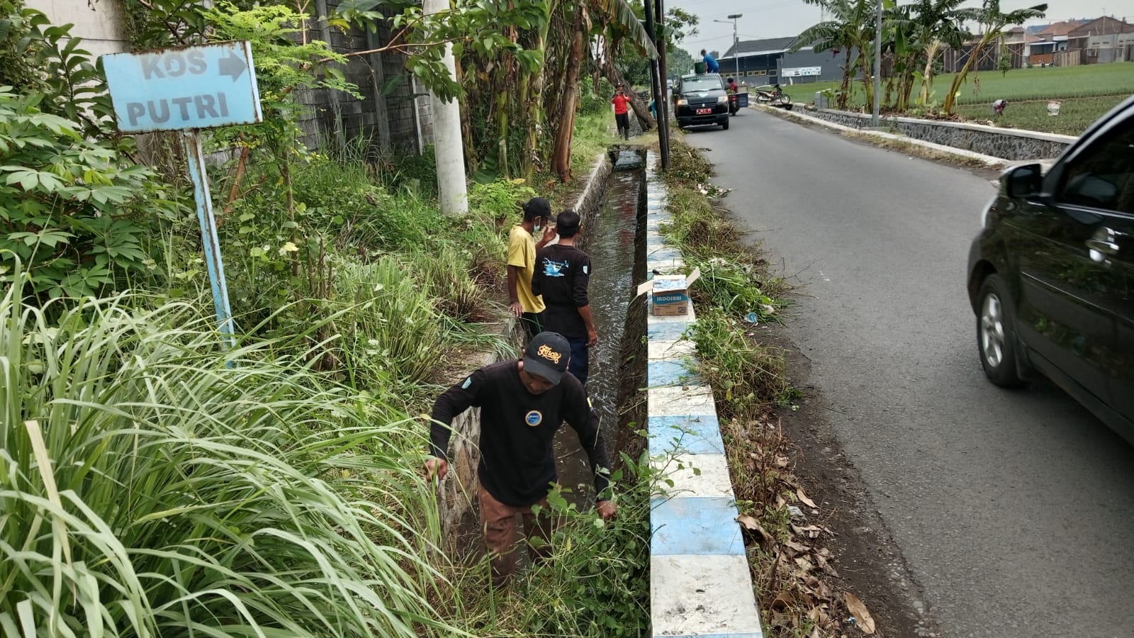 Koramil Kanigaran Sukseskan Gelaran Aksi Sosial Gotku Resik
