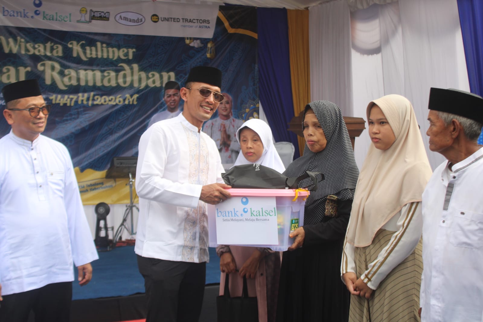 Bupati Tabalong Buka Pasar Ramadhan, Kodim 1008/Tabalong Siap Dukung Kegiatan Masyarakat