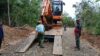 Pembangunan Badan Jalan TMMD ke-127 Kodim 1008/Tabalong Masuk Tahap Perapian Parit Drainase