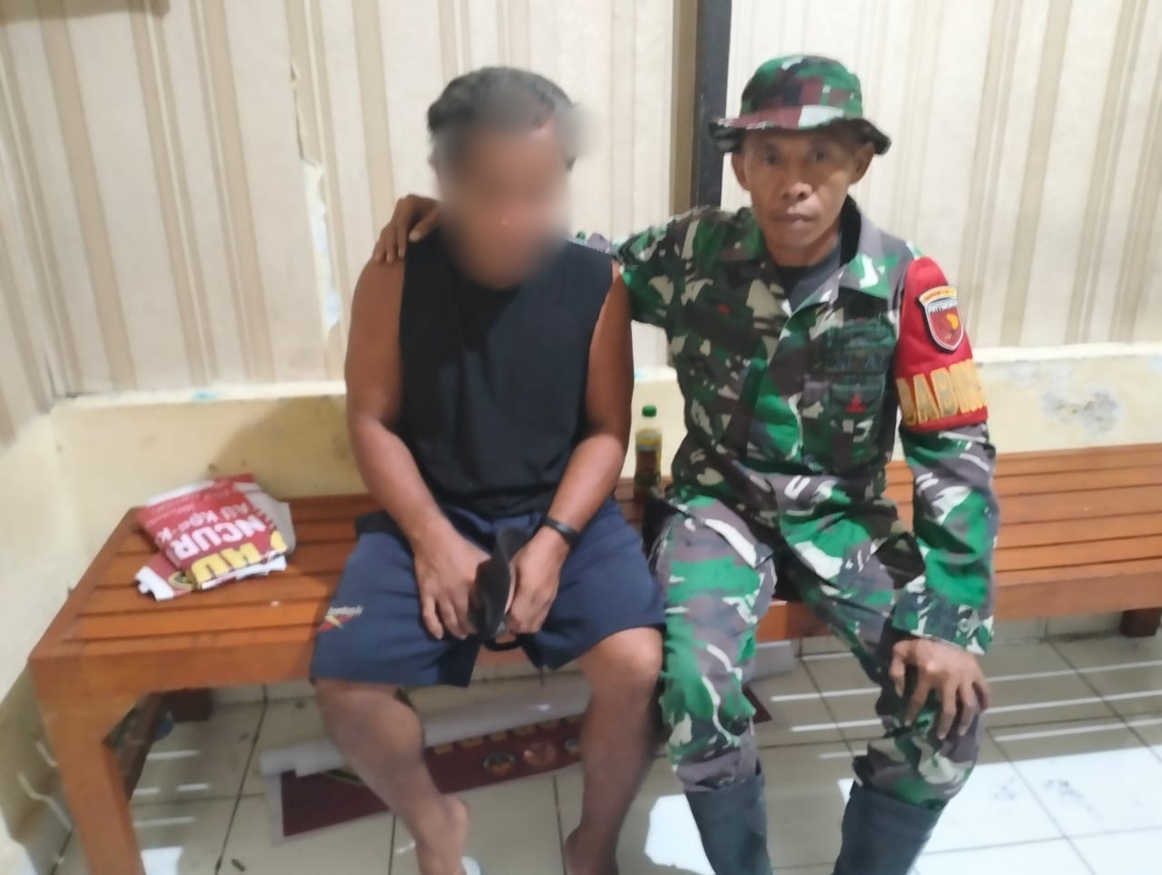 Sigap, Babinsa Koramil 1505-04 Oba Gagalkan Pencurian Sapi di Desa Koli