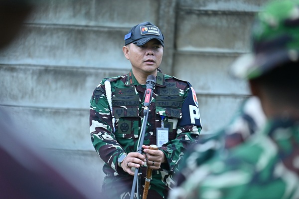 Wujudkan Prajurit yang Profesional dan Siaga, Lanud Sjamsudin Noor Gelar Latihan Menembak TW I Tahun 2026