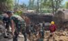 TNI AD Bangun Jembatan Gantung di Bonjol Pasaman, Percepat Pemulihan Akses Warga Pascabencana