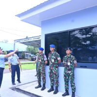 Bangun Lingkungan Aman, Nyaman dan Tentram, Danlanud Sultan Hasanuddin Resmikan Pos Pengamanan Komplek Catalina