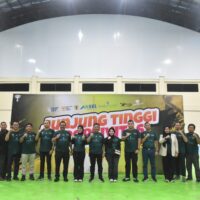 Kodim 1002/HST Dukung Kemajuan Olahraga Daerah Melalui Peresmian GOR Murakata