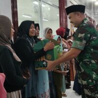 Kodim Bojonegoro Gelar Baksos, dan Bazar Murah dilokasi KDKMP Pungpungan Kalitidu