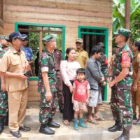 Tim Wasev Sterad Tinjau Progres RTLH di Kampung Linggang Amer, Warga Haru dan Sampaikan Terima Kasih