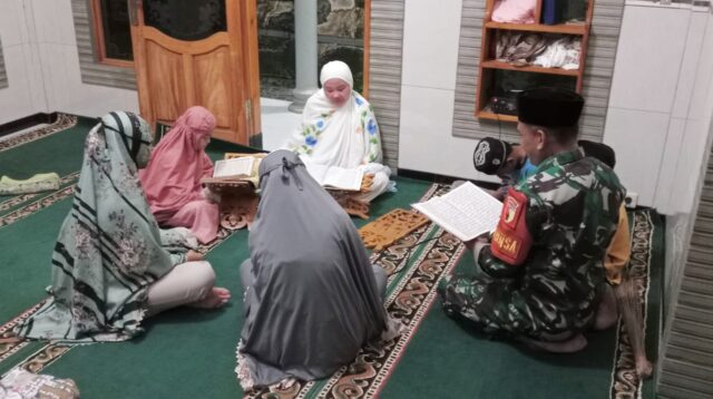 Koramil 0820-24/Tiris Melaksanakan Kegiatan Anjangsana Dan Komunikasi Sosial