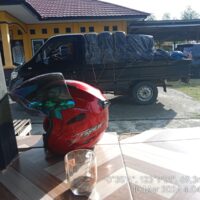 Wartawan Patrolihukum.net Giring Pick Up Berisi 60 Jerigen Pertalite Diduga Ilegal ke Polsek Bualemo