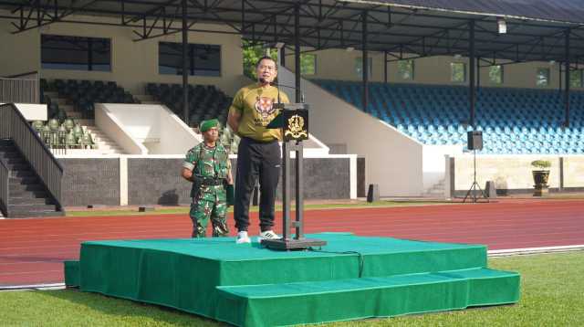 Wagub Akmil Pimpin Apel Kembali Cuti Tekankan Disiplin dan Kebersihan Kesatrian